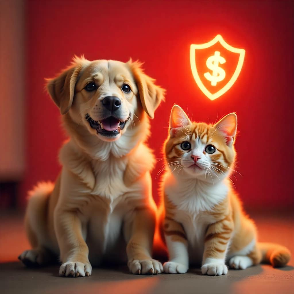 Happy pet with owner symbolizing protection and savings through essential pet insurance in 2025